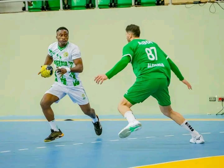 Cover image for Nigeria begins Africa Handball Nations Cup campaign with victory over Algeria