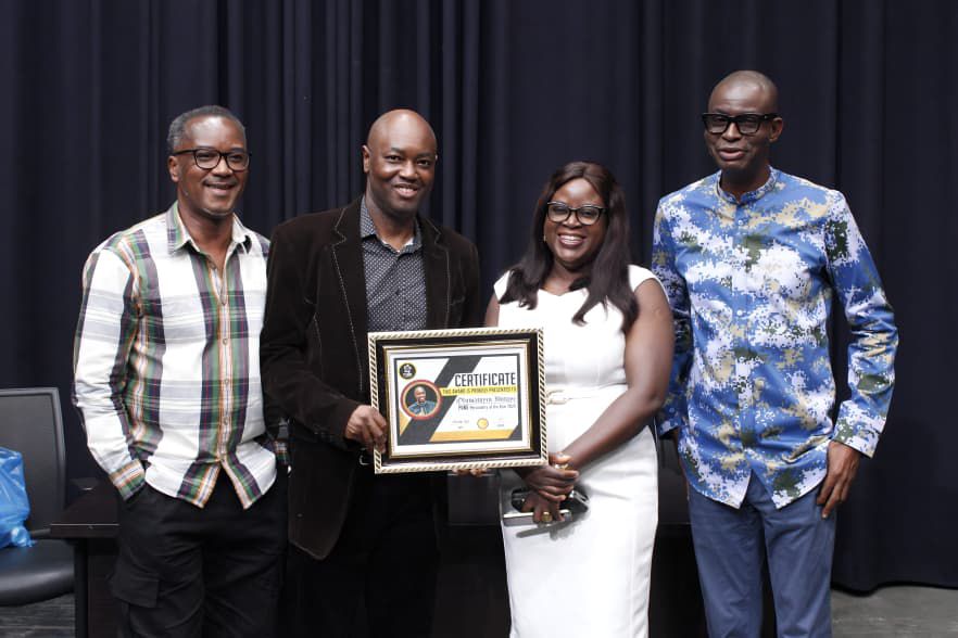 Cover image for Ibitoye receives 2025 FUBS Personality of the Year Award