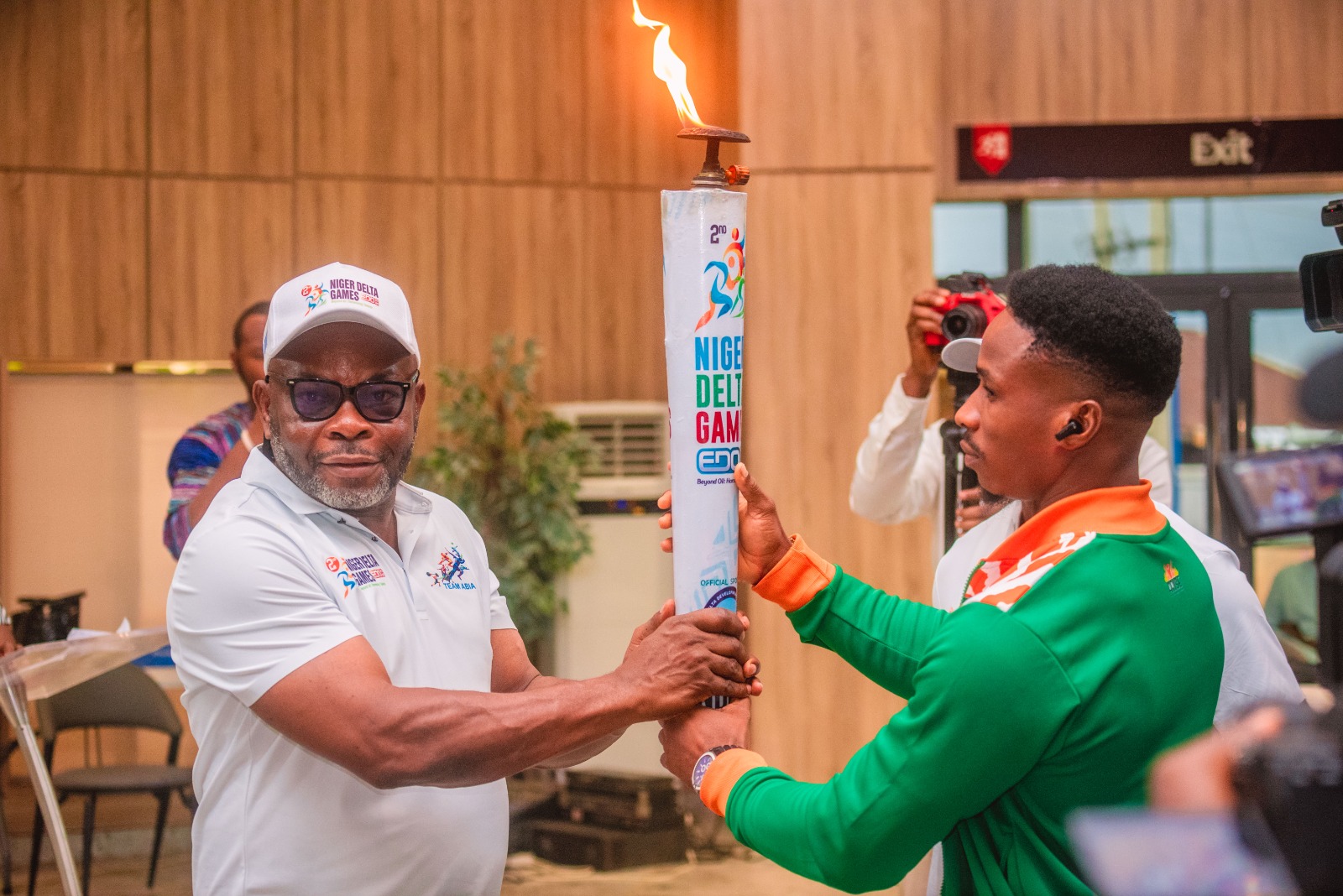 Cover image for Gov. Otti receives Niger Delta Games Torch, pledges improved Abia outing