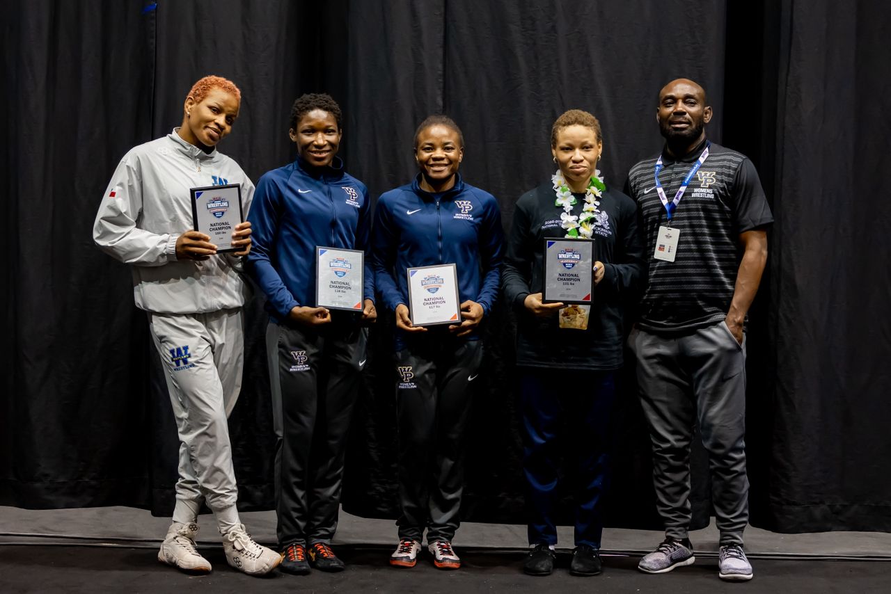 Cover image for Purity lauds CG Adeniyi investment as 4 Nigerian Wrestlers win gold in Collegiate  Wrestling Championships in USA