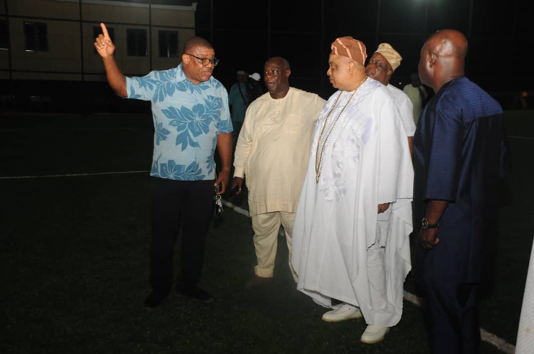 Cover image for Akarigbo of Remo Land visits, pours accolades on FC Ebedei