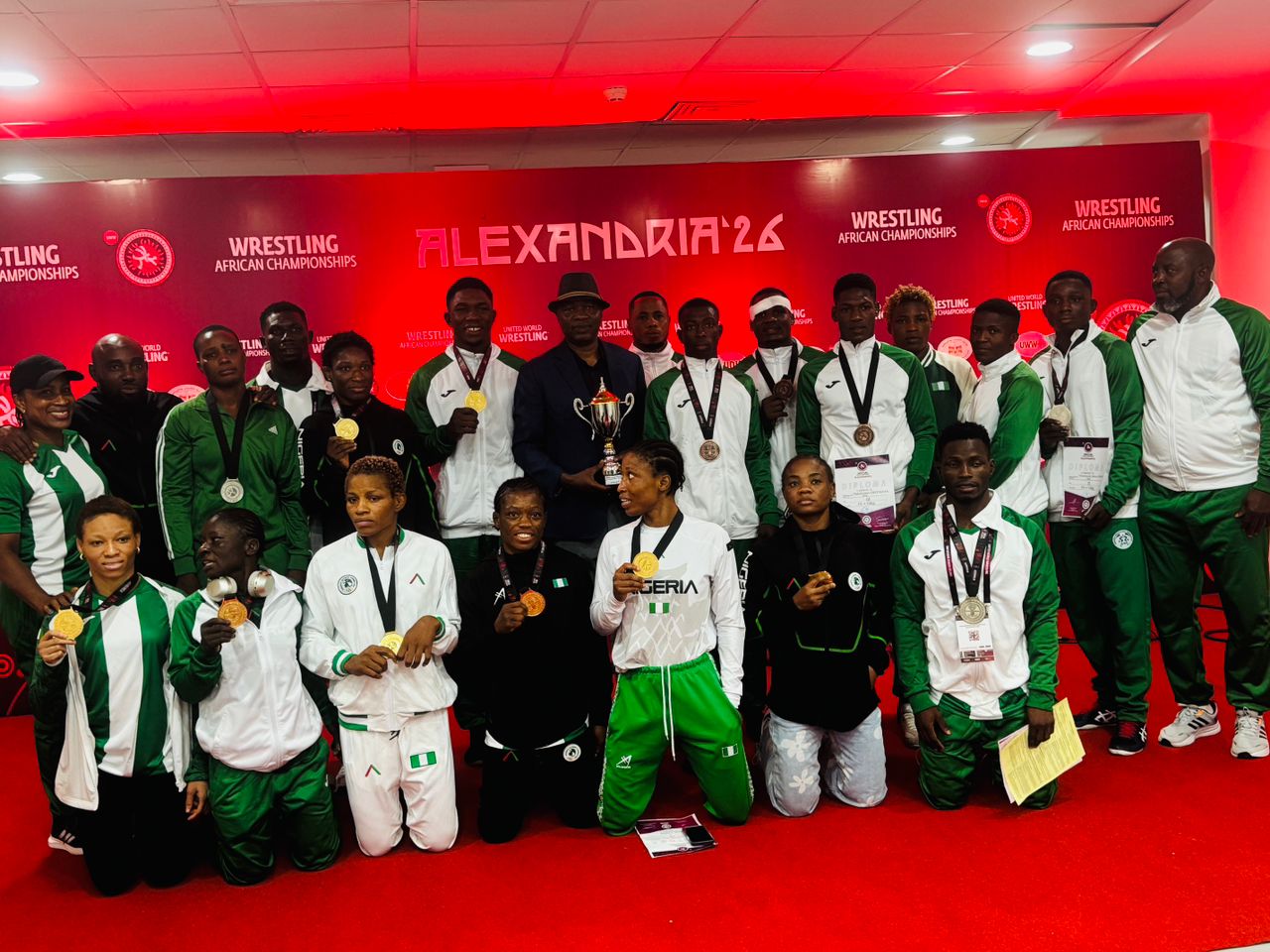 Nigeria wins 15th African Women Wrestling title as Harrison wins men's gold
