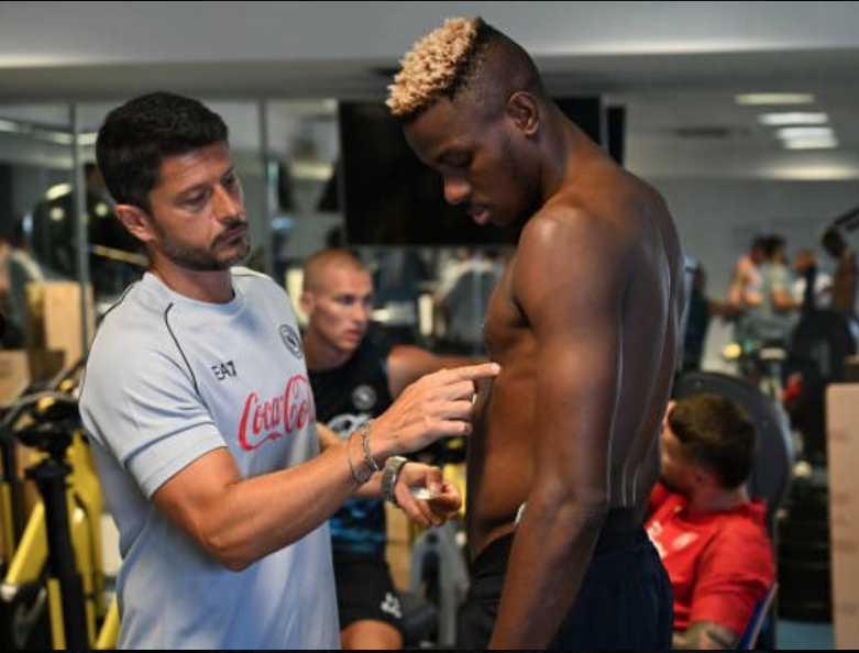 Cover image for Osimhen starts pre-season with Napoli