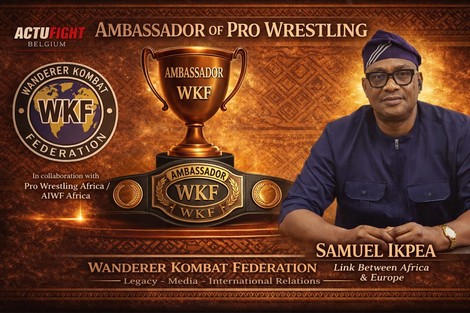 Cover image for Double delight for NFSC boss, Rev Ikpea