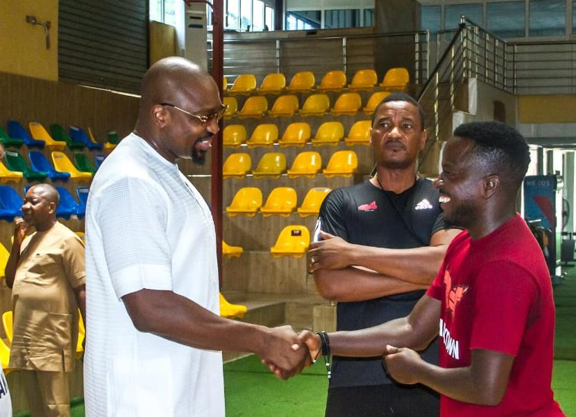 Cover image for 'Fly High, MakTown Flyers', Igoche Mark urges team to dhine at BAL