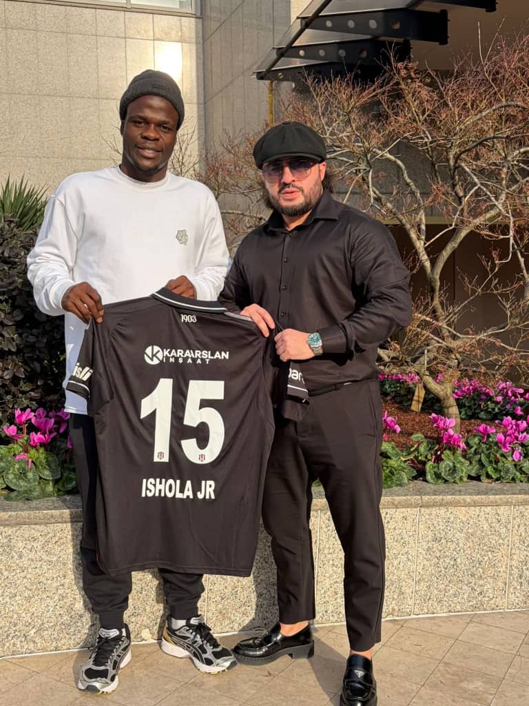 Cover image for 36 Lion product, Olaitan makes big move to  Besiktas 