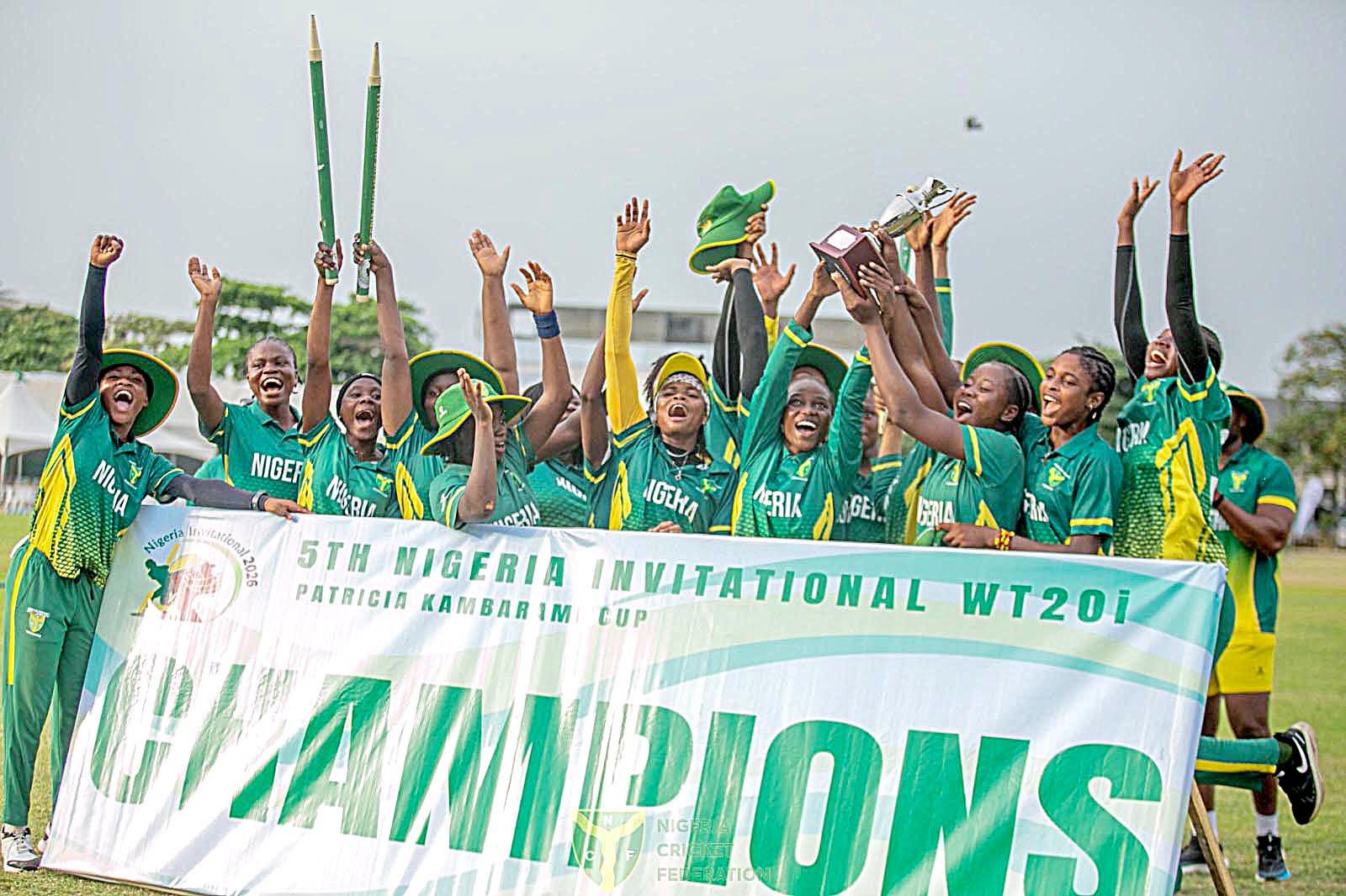 Cover image for 5th NCF Invitational Cricket Tournament: Nigeria stuns Rwanda to win Patricia Kambarami Cup