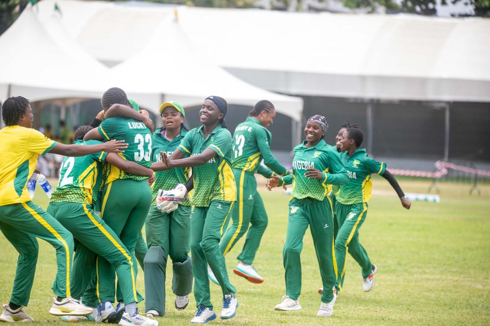Cover image for NCF Invitational Cricket tournament: Nigeria edge South Africa Women’s U-19 in nail-biting encounter