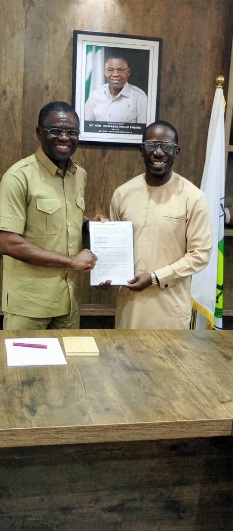 Cover image for We're aligning with renewed hope agenda in diversifying sports economy.... DG/CEO NIS, Comrade Philip Shaibu 