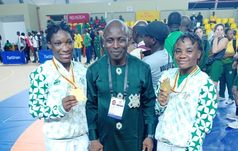 Cover image for African Games: Nigerian wrestlers win six gold medals