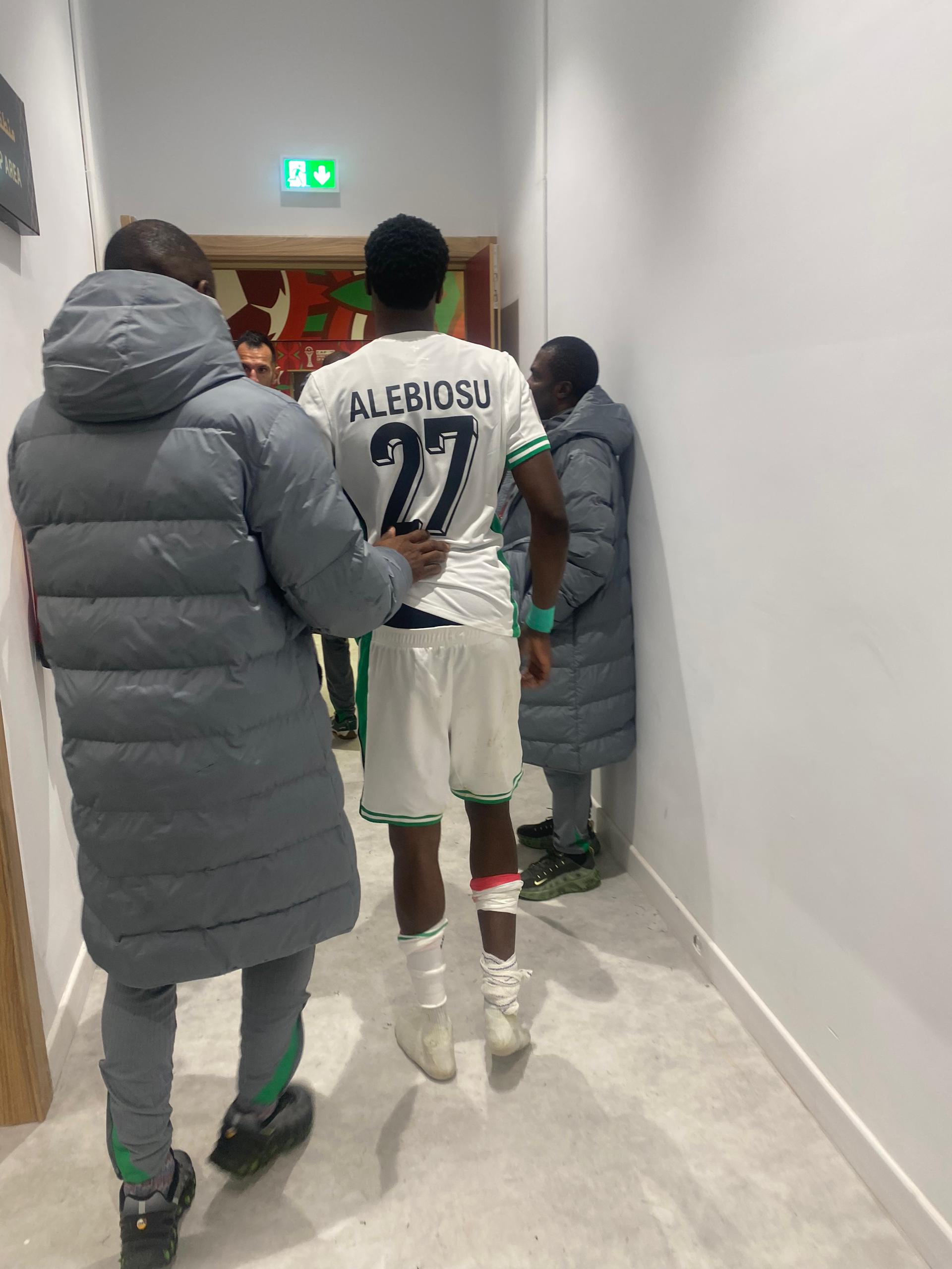 Cover image for Alebiosu, Dessers injury doubt for Super Eagles