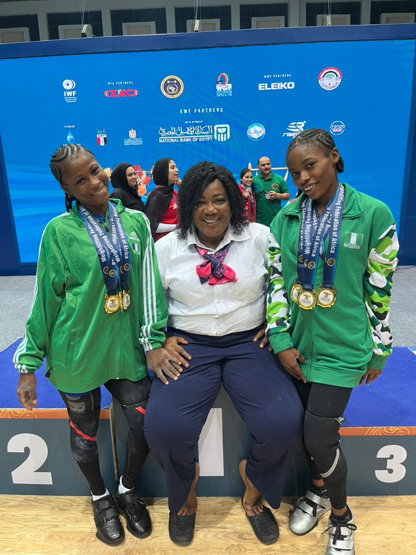 Nigeria dominates African Weightlifting Championships with 10 Gold medals in Egypt