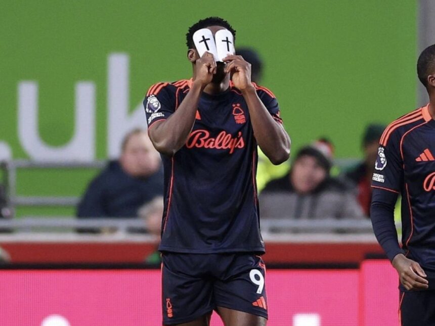 Cover image for Awoniyi scores first goal of the season