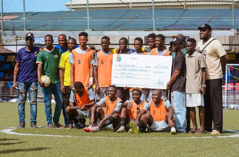 Spires 5-Aside Tourney: Crown FA ''re champions of Epe 