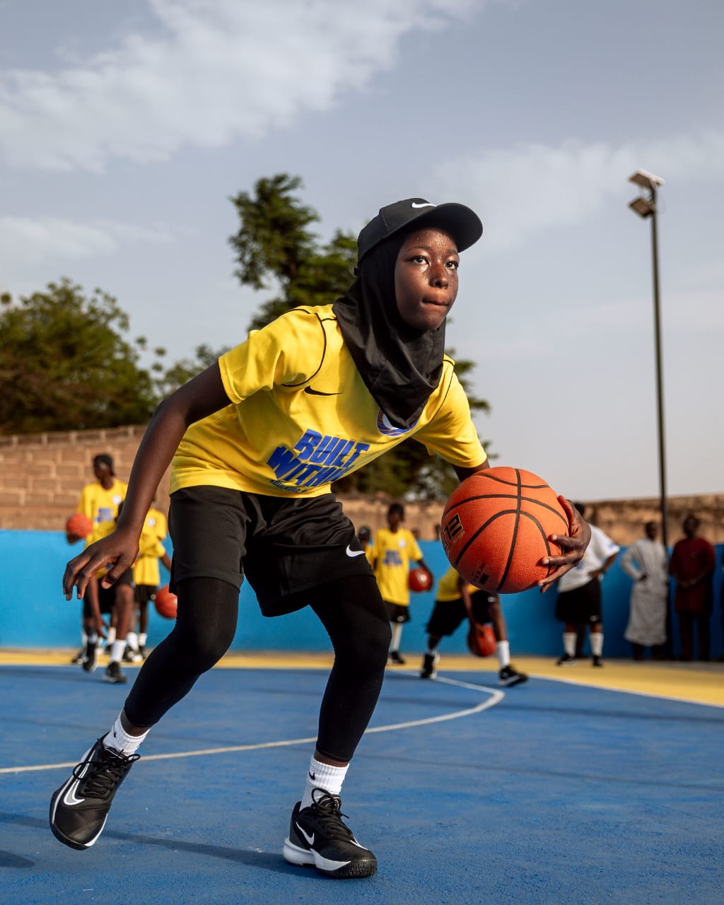 Cover image for Masai Ujiri, Giants of Africa expand built within community basketball court initiative into the Sahel Region