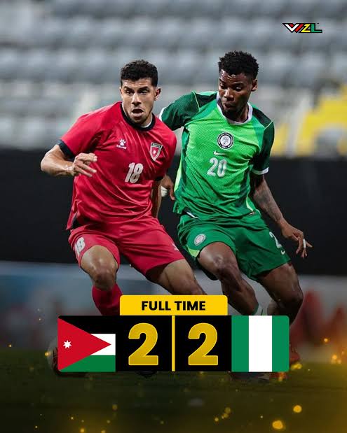 Cover image for Super Eagles end middle east friendlies without defeat 