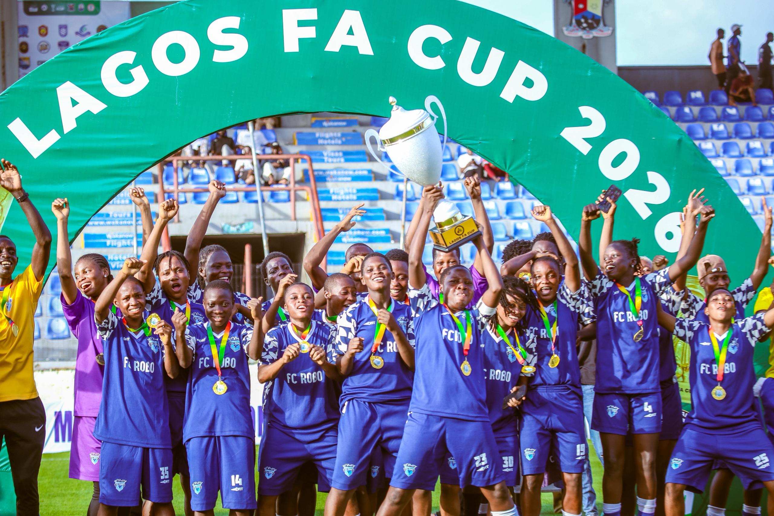 Ikorodu City, FC Robo Queens win 2026 Lagos State FA Cup