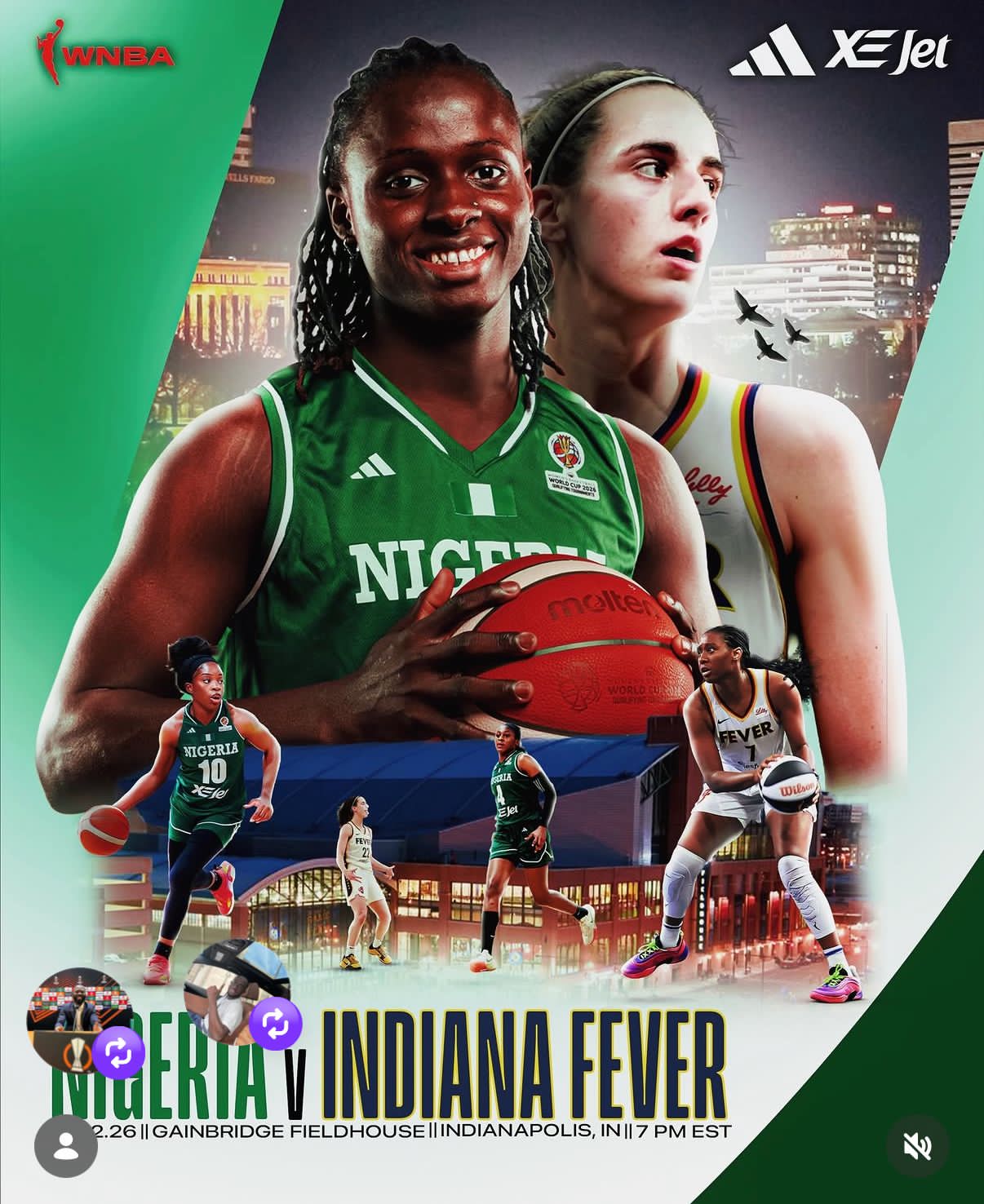 Nigeria’s D’Tigress set to face Indiana Fever in landmark international showcase