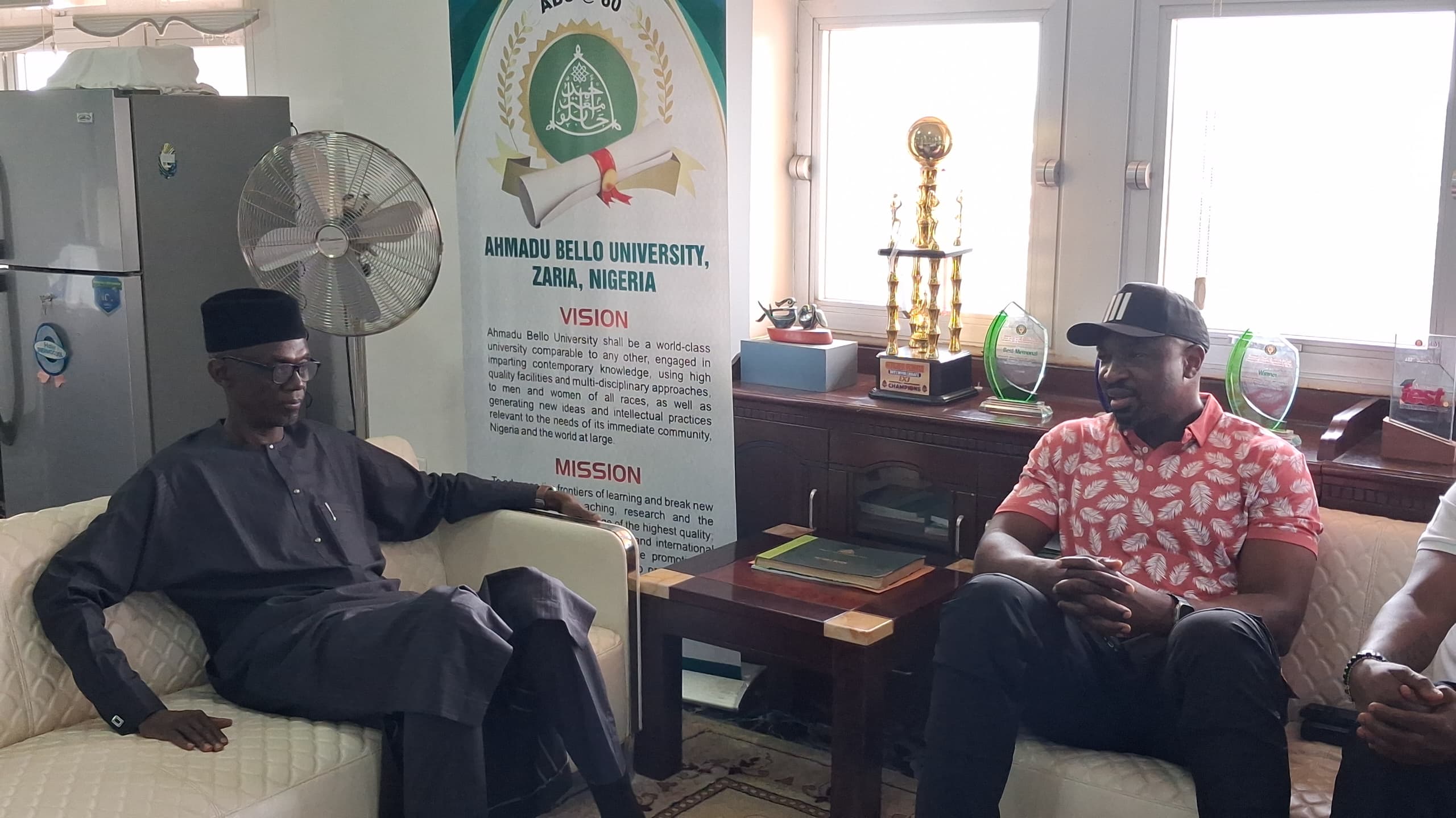 Igoche Mark explores partnership with ABU to boost scholarships for players