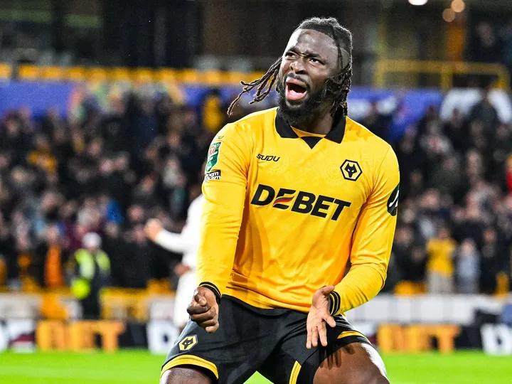 Cover image for Arokodare gets striking start ahead Larsen as Wolves host Brentford