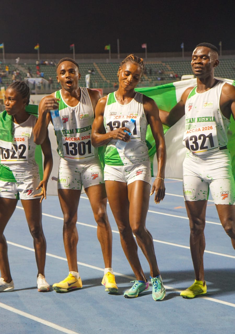 AAC: Team Nigeria storms into 4x100 Relays Finals, as medals prospect brightens
