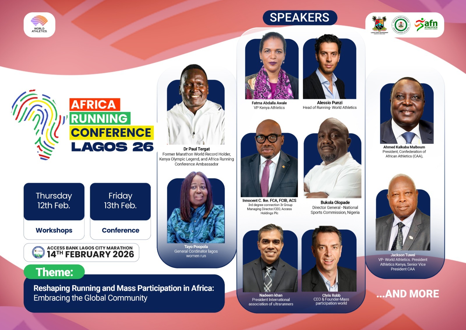 Cover image for Global Athletics leaders converge on Lagos for Africa Running Conference 2026
