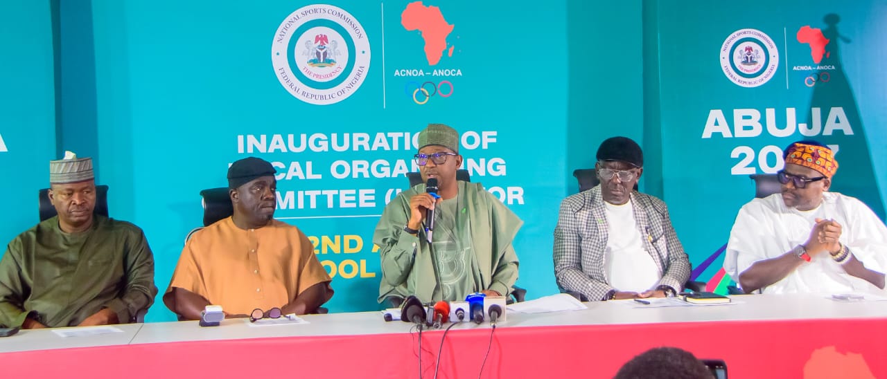 Cover image for Abuja 2027 ; NSC inaugurates Local Organising Committee for  African Youth Games 