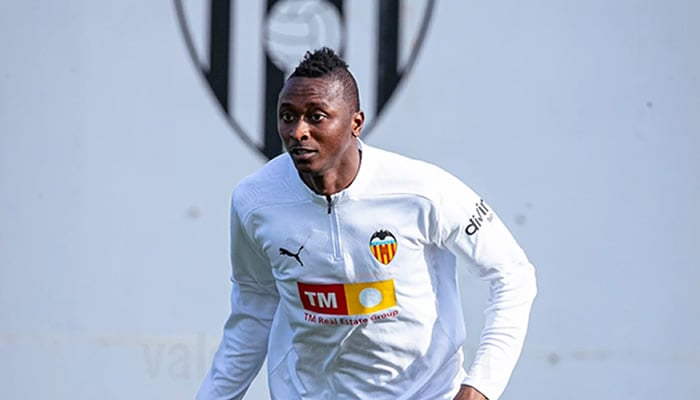 Cover image for Umar Sadiq is thrilled to have returned to Valencia.