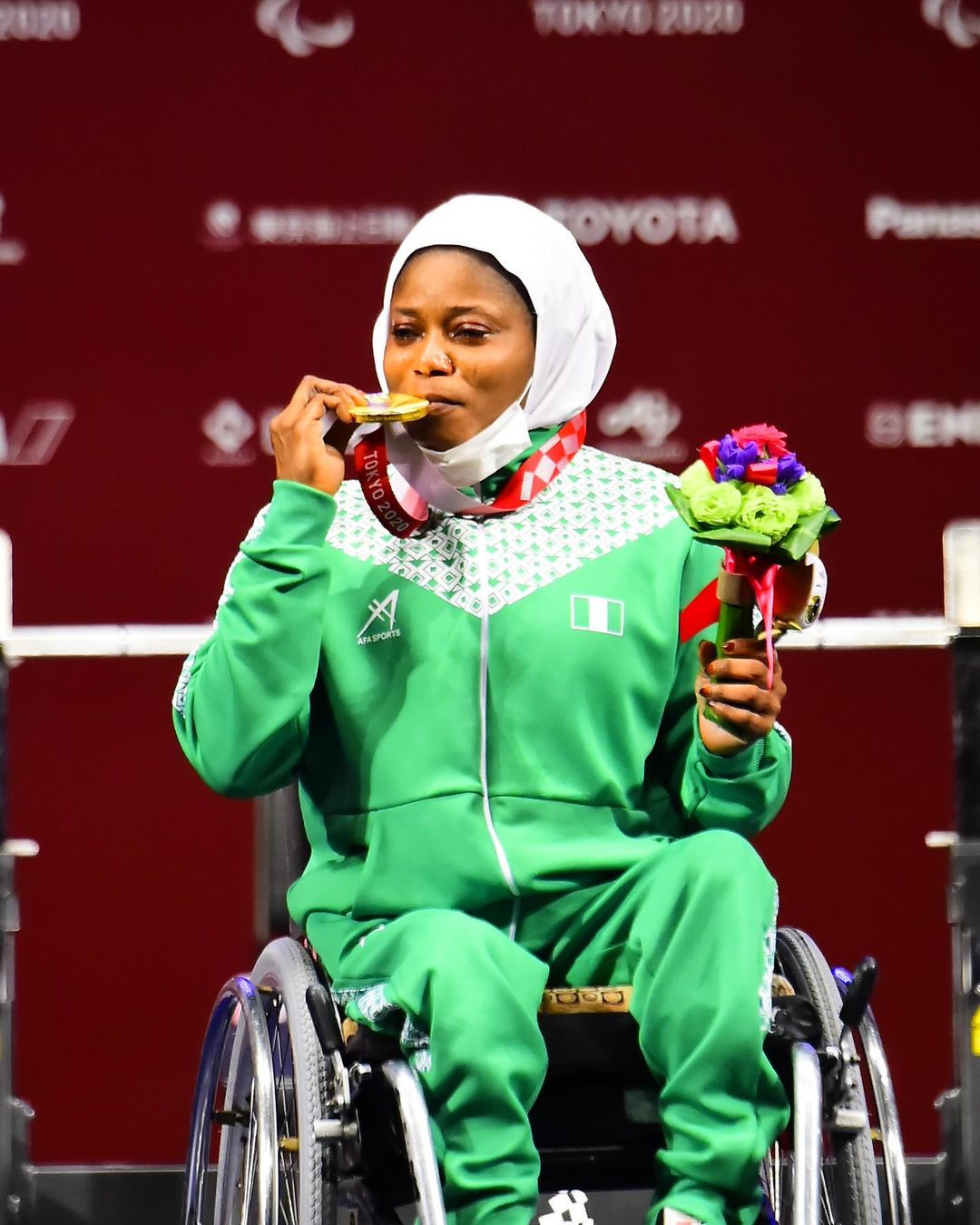 Cover image for Paralympics:  Latifat Tijani gets 3-year suspension for doping 