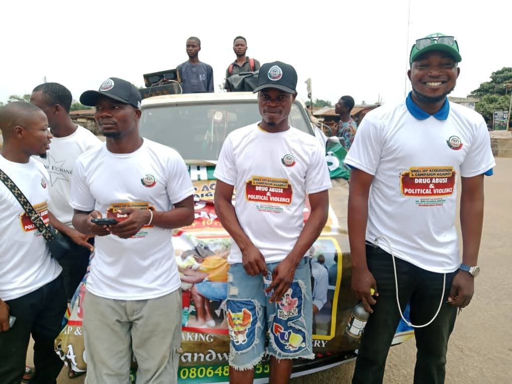 Cover image for Dr. Osetoba leads the charge as Ekiti youths march against drugs