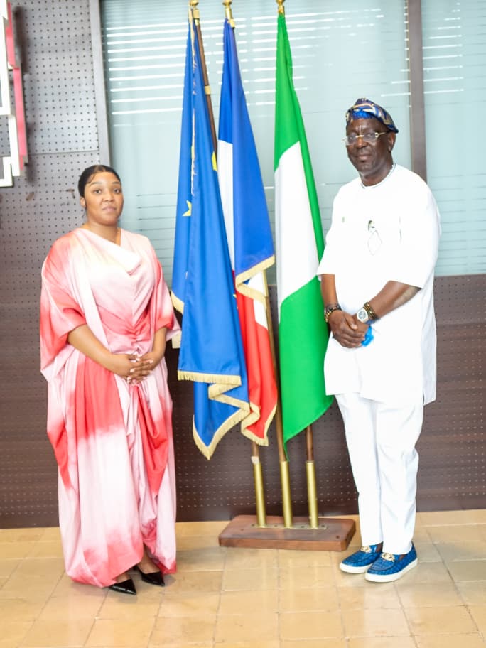 Cover image for French Embassy hosts Presidential SSA Adeyinka Adeboye for strategic talks on grassroots sports partnership