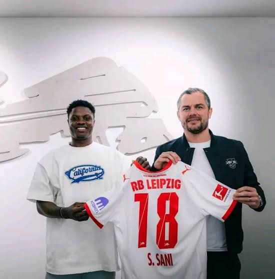Cover image for RB Leipzig sign teenage Nigerian winger Suleman Sani on long-term deal