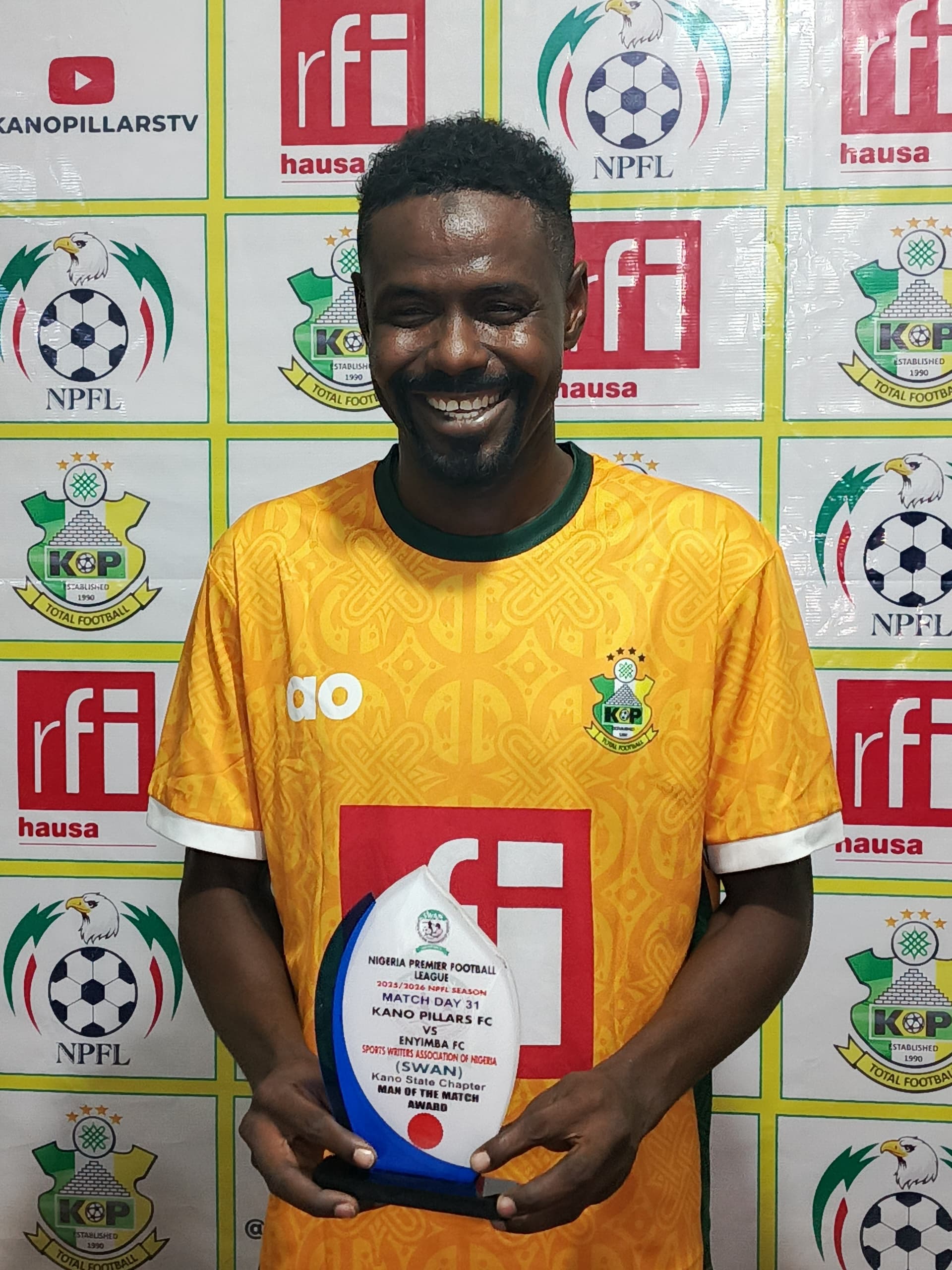 Cover image for Kano SWAN names Rabiu Ali Player of the Month