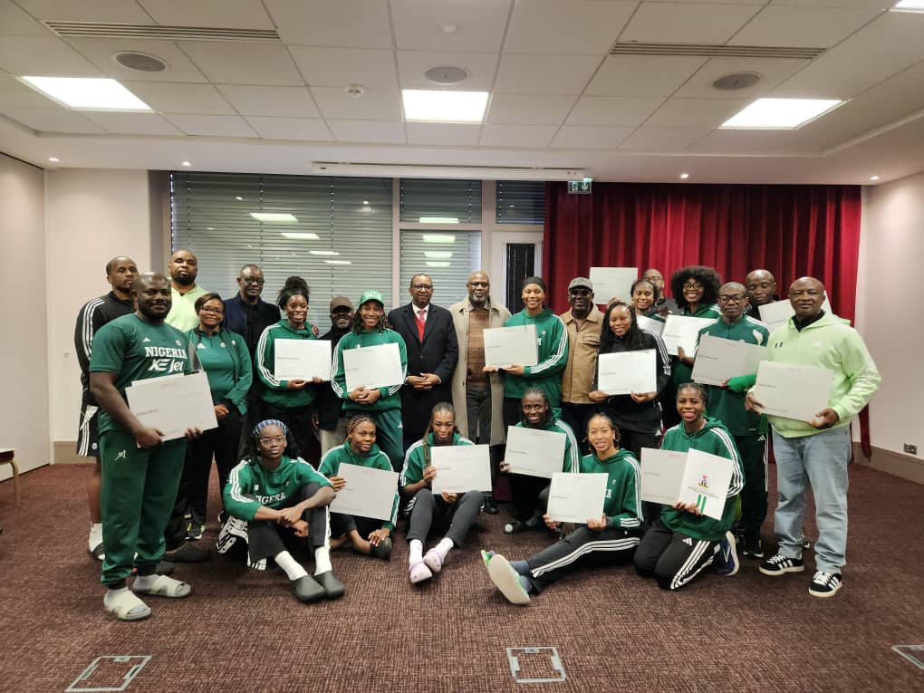 FG fulfills promises as D'Tigress' players receive documents of houses, National Honours 