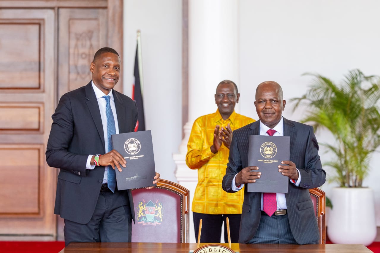 Masai Ujiri’s Zaria Group, Kenya Railways sign landmark lease agreement