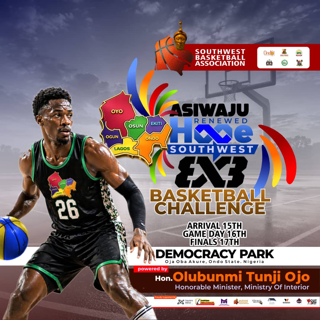 Cover image for Akure set for thrilling Asiwaju Renewed Hope Southwest 3x3 Basketball Challenge