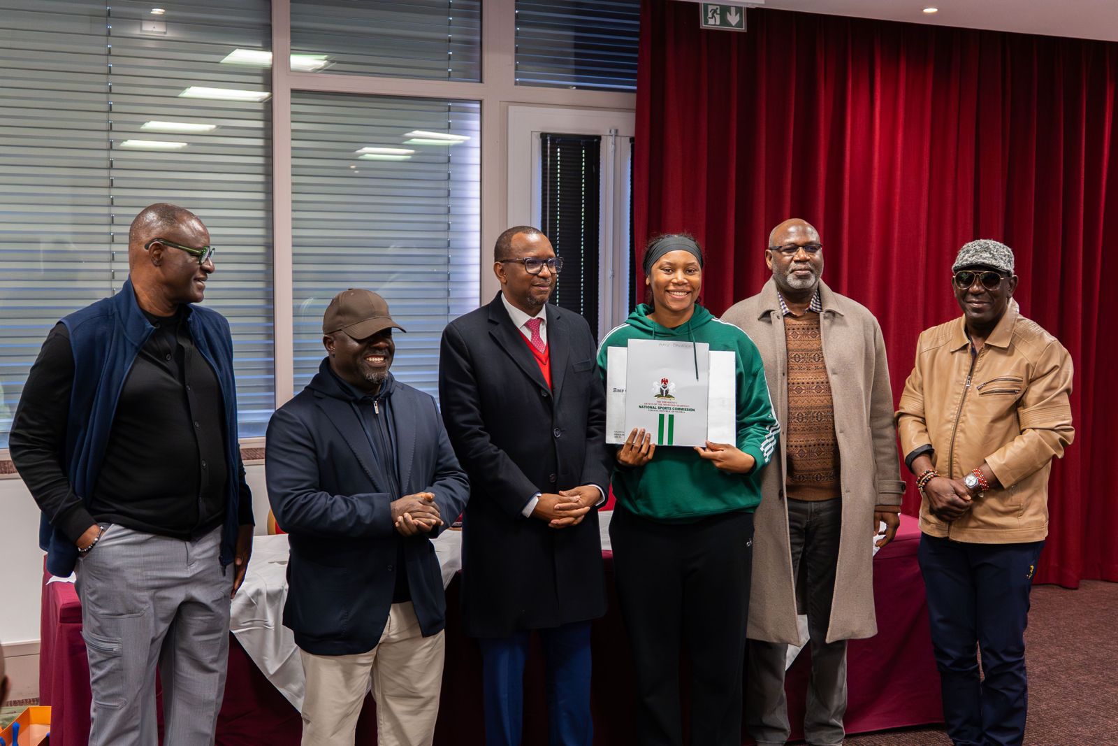 Cover image for NBBF President Kida thanks Tinubu for fulfilling Afrobasket promises to D'Tigress