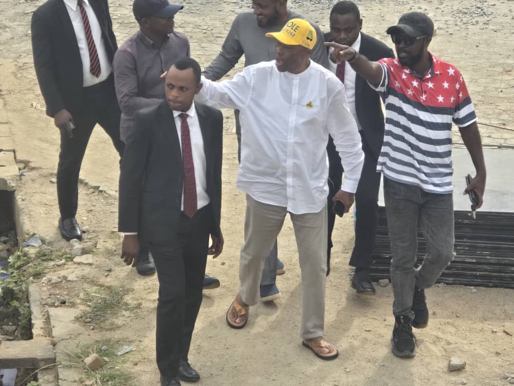 Cover image for Osun Dep Gov inspects Osogbo Stadium, commends Maxwell Int'l Venture