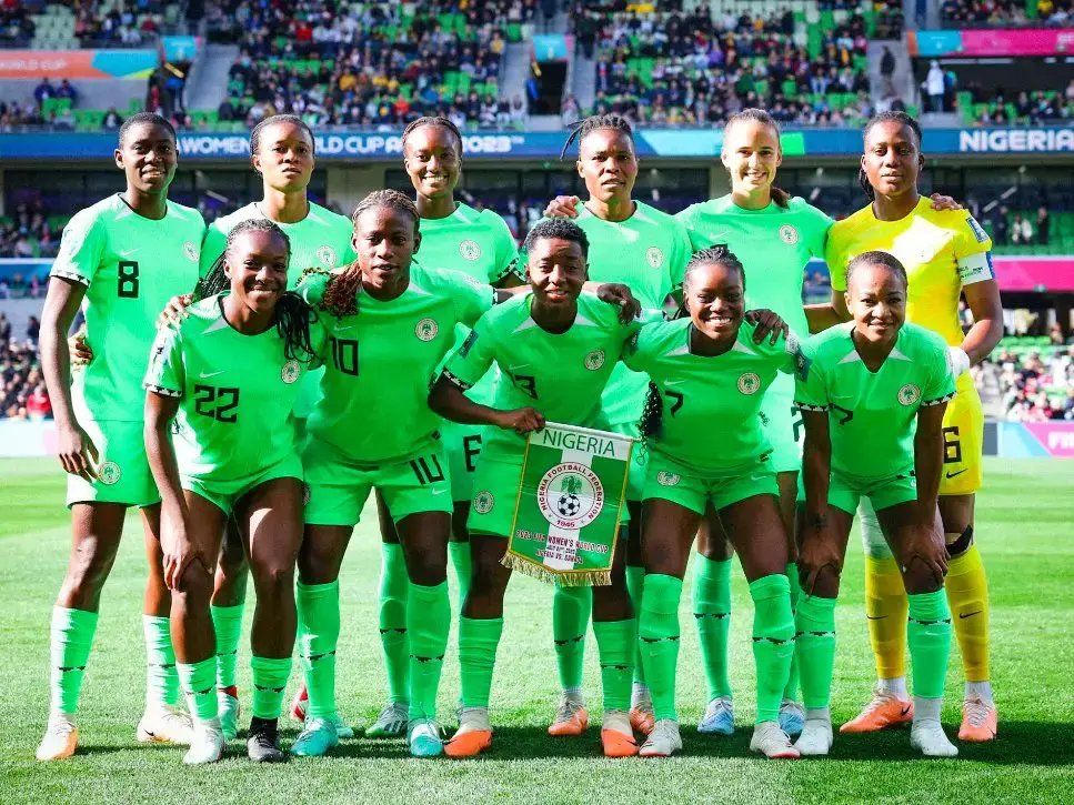 Cover image for Super Falcons drop two places In FIFA Ranking