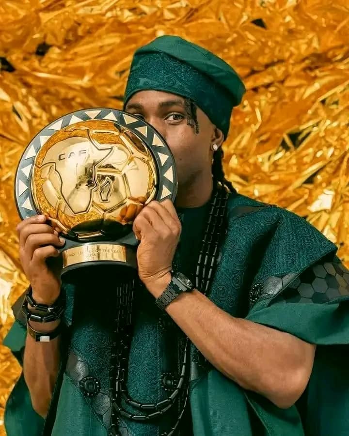 Cover image for Lookman: CAF award a blessing for me, my family, my country