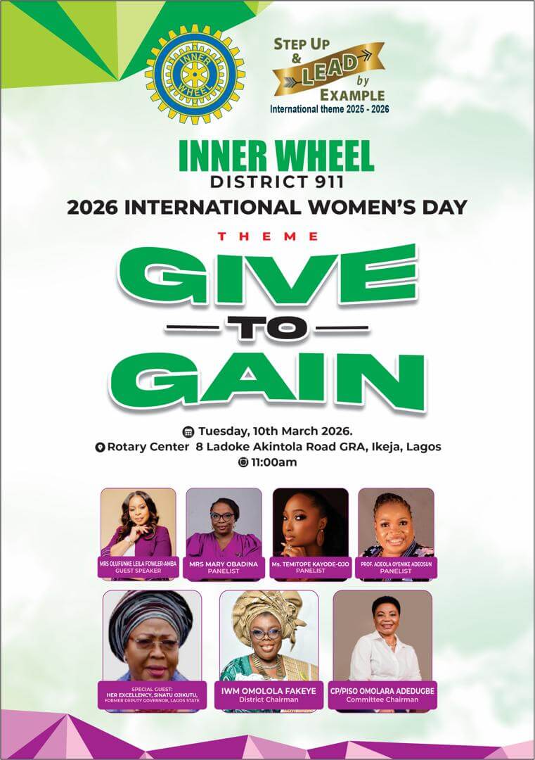 Inner Wheel District to celebrate IWD with ‘Give to Gain’ initiative