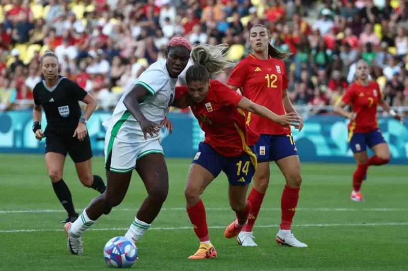 Cover image for Spain delivers late heartbreak for Super Falcons
