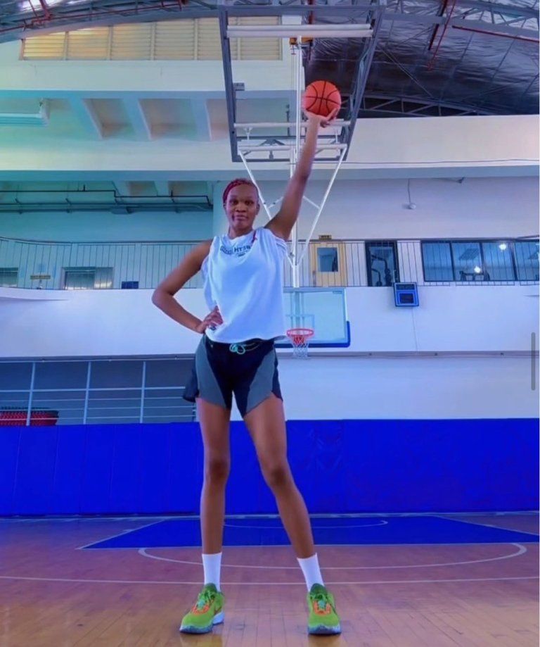 Cover image for Texas Tech Women’s Basketball Team adds 7-foot-tall Nigerian star Stephanie Okechukwu