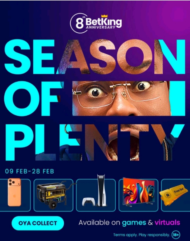 Cover image for BetKing gears up to mark 8 years of excellence with Exclusive Customer rewards