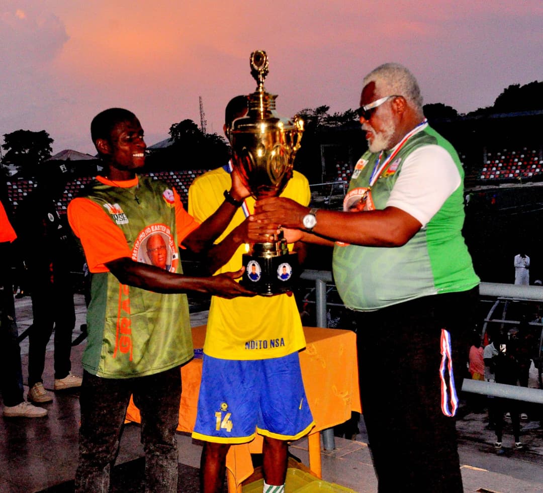 Maciyo Solution FC lifts 5th Umo Eno Unity Cup   . As GRASOF celebrates Gov at 62