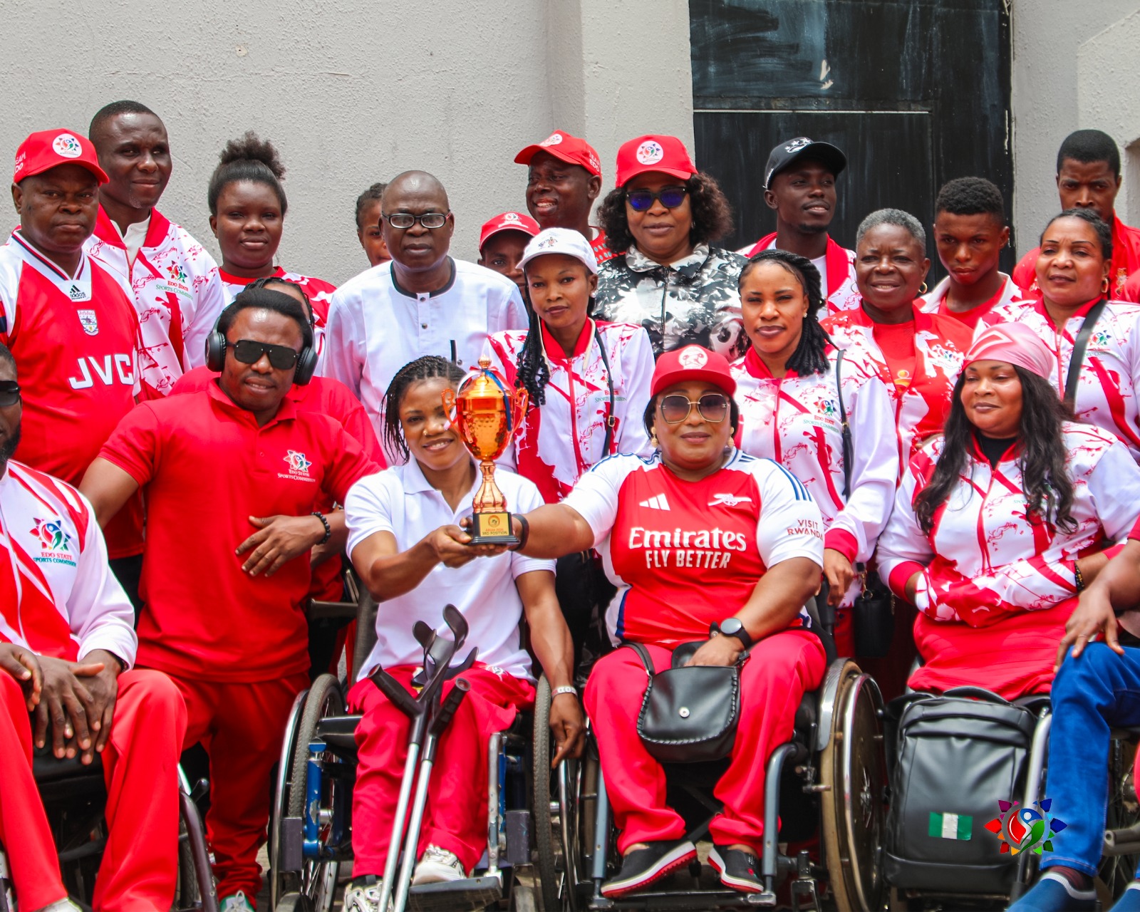‎3rd National Para Games: Enabulele rewards medalist as  Team Edo presents trophy